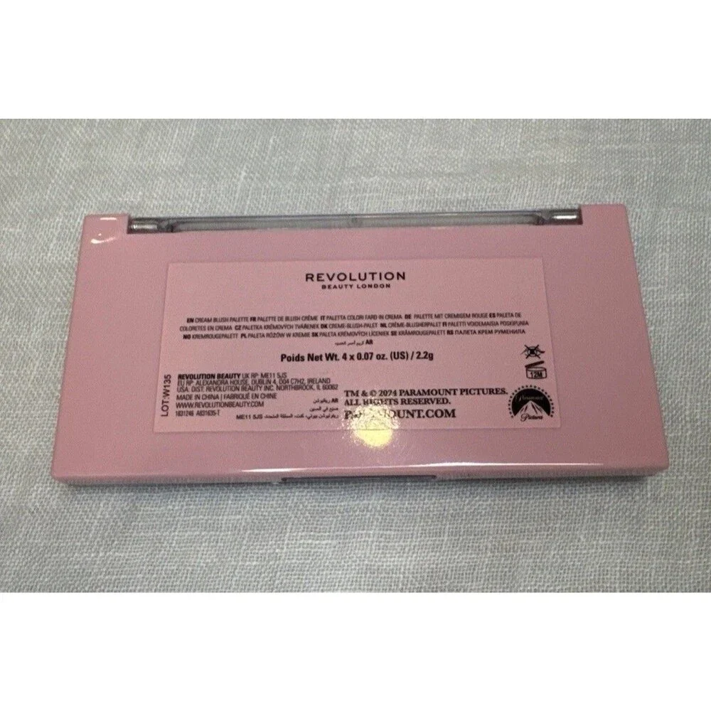 Revolution Beauty Mean Girls Cream Blush Palette - YOU CAN'T SIT WITH US - New